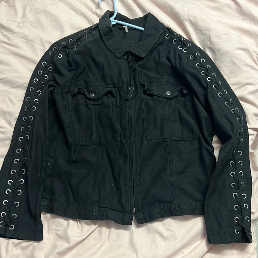 Free people zip jacket